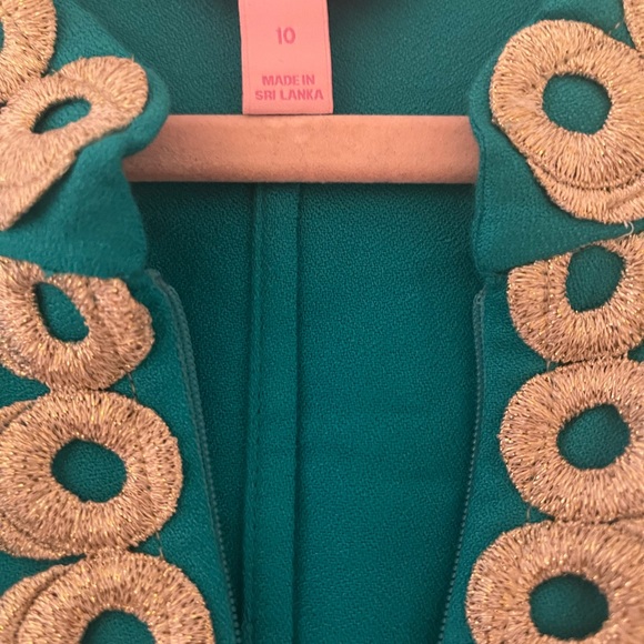 Lilly Pulitzer Jane shift dress in teal - Picture 3 of 4